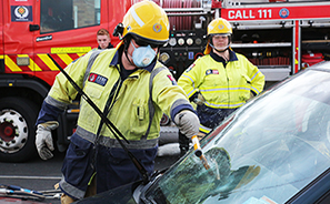 Volunteer Fire Brigade : Edgecumbe : New Zealand : Business News Photos : Richard Moore : Photographer